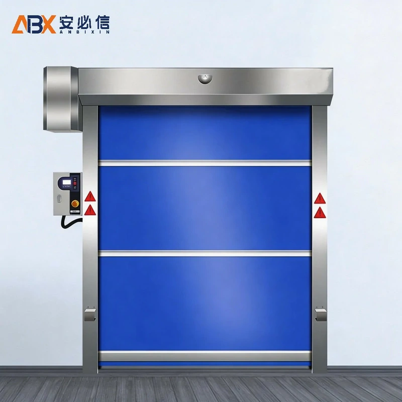 鹤岗市软帘快速门